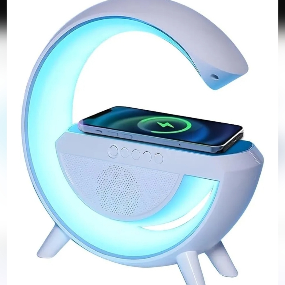 NWT  3-in-1 Night Light w/Bluetooth Speaker & LED Light - Rechargeable